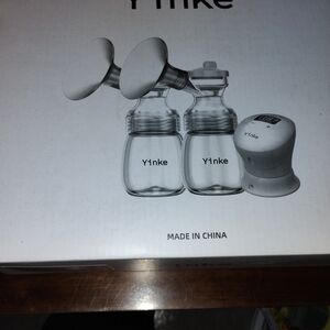 Yinke Electric Breast Pump Set New In Box